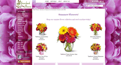 Desktop Screenshot of greenbankflowers.com